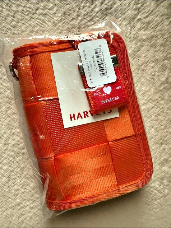 Harveys Handbags - NWT Harvey's seatbelt bag, orange fun size wallet